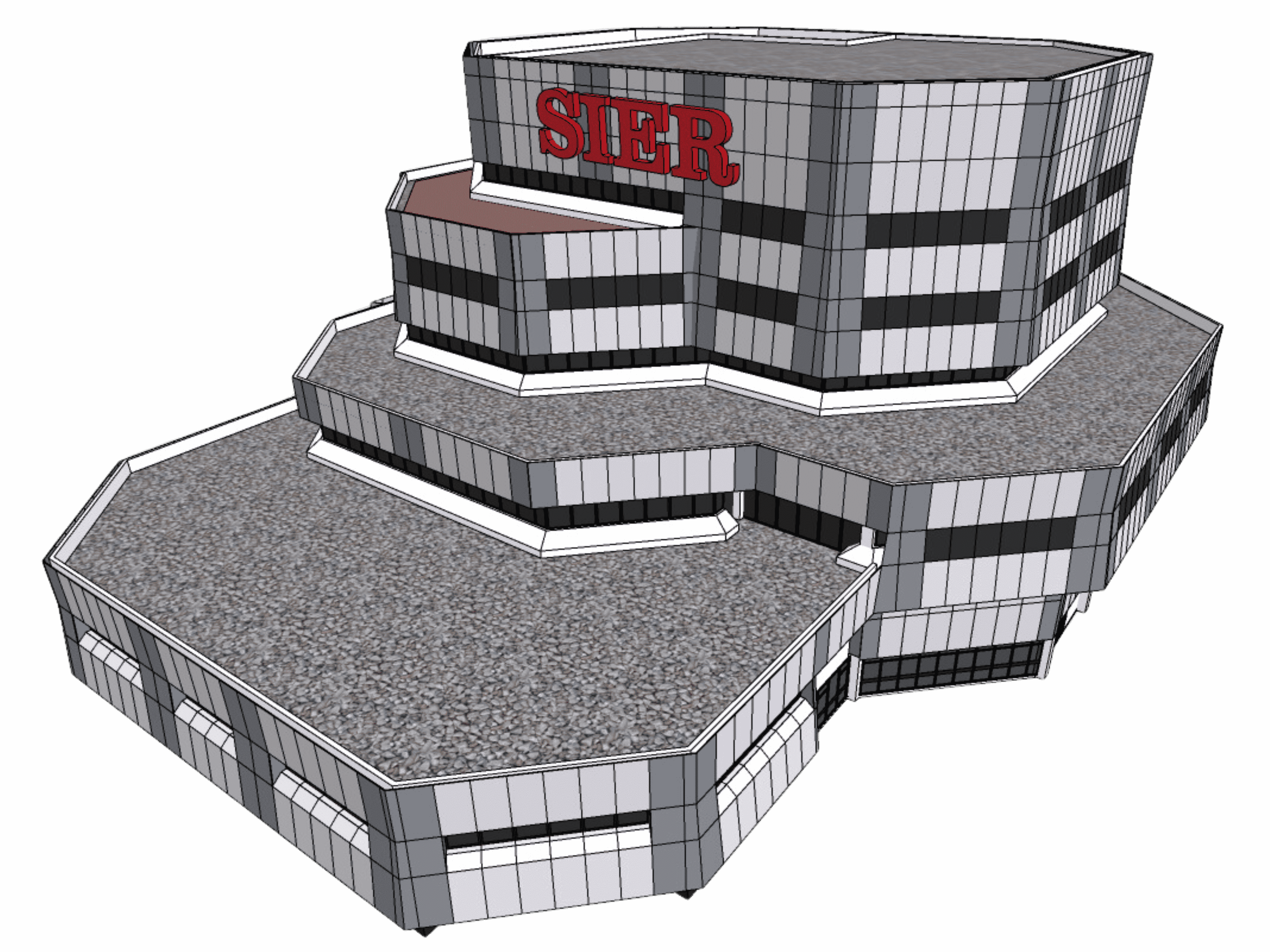3d building